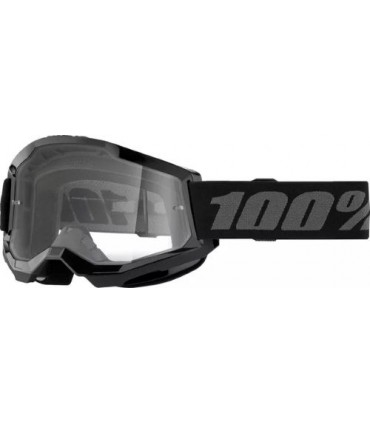 100% Strata 2 nera maschera cross