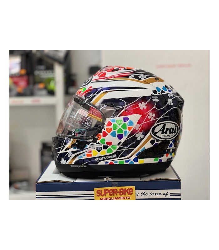 Shogun Arai Helmets Rx7v Sport Helmet Arai RX-7V EVO Pedrosa Shogun