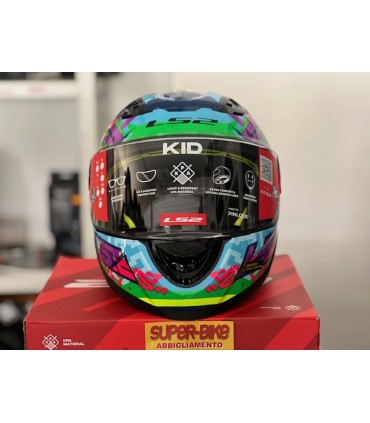 Casco bambino LS2 OF812 Kid Svent