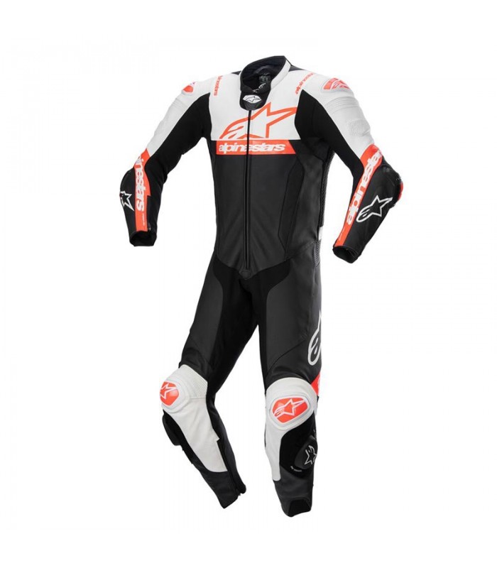 Combinaison Alpinestars Missile V2 Ward blanc rouge