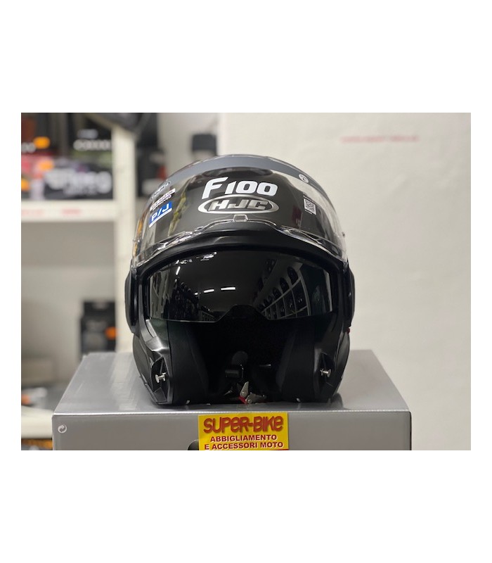 Helm HJC F100 schwarz matt