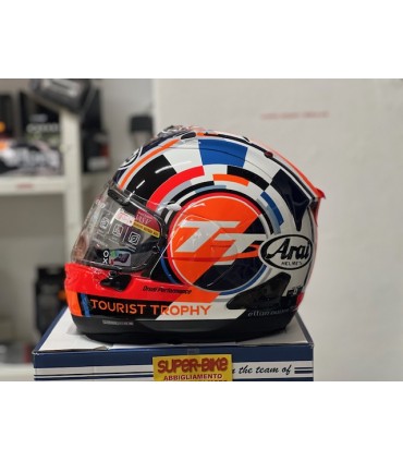 Arai RX-7V Evo Isle Of Man 2025 helmet