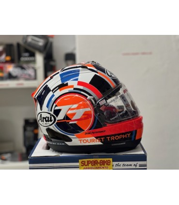 Arai RX-7V Evo Isle Of Man 2025 helmet