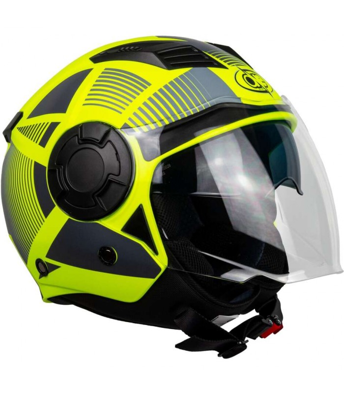 Casco ONE Alfa 2.0 giallo grigio