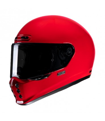 HJC V10 red helmet