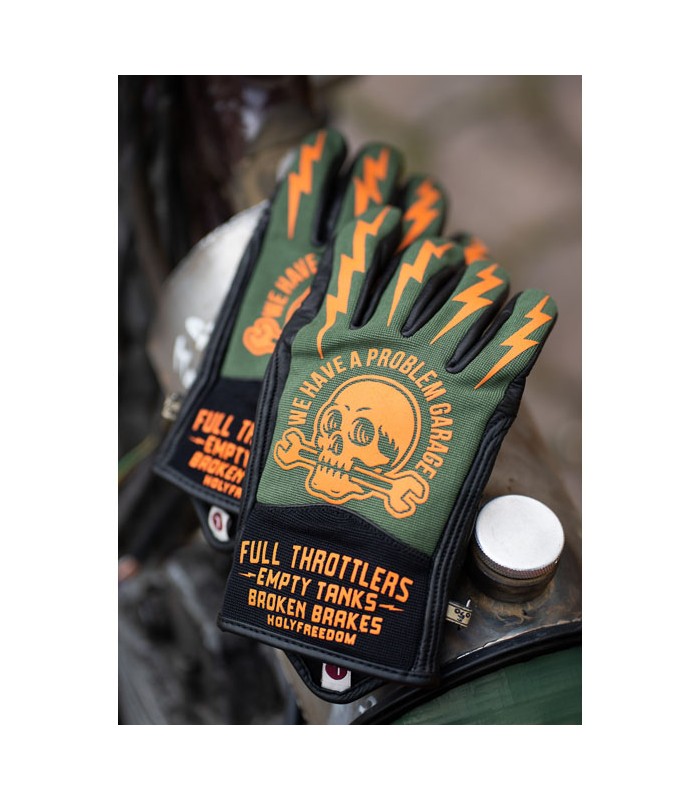 Holy Freedom Tools orange gloves