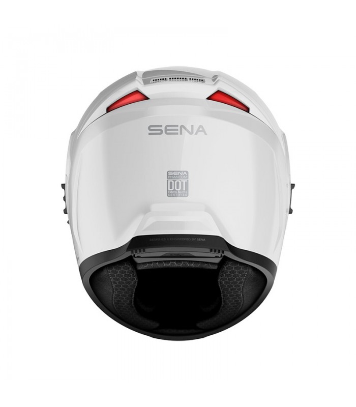 Sena Phantom white helmet