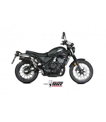 Slip-on Mivv HR-1 kurz Honda CL 500 (2023-24)