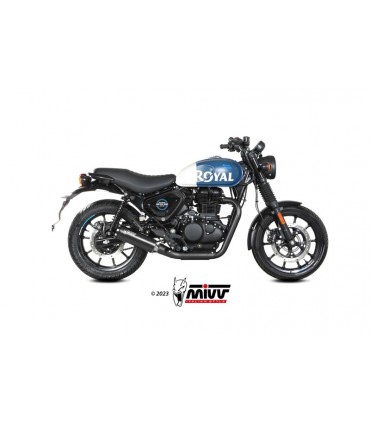 Scarico slip-on Mivv HR-1 Royal Enfield HNTR 350 (2022-24)
