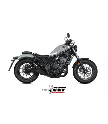 Scarico slip-on Mivv HR-1 Honda CMX 500 Rebel (2022-24)