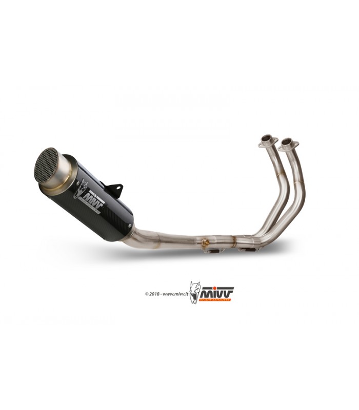MIVV GP Full Exhaust System Yamaha MT-07 (2021-24)