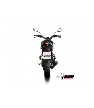 Slip-on Mivv HR-1 long Yamaha XSR 125 (2022-24)