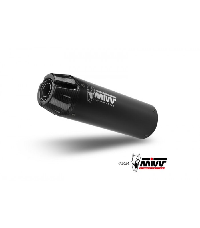 Slip-on Mivv HR-1 long Yamaha XSR 125 (2022-24)
