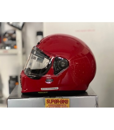 HJC V10 red helmet