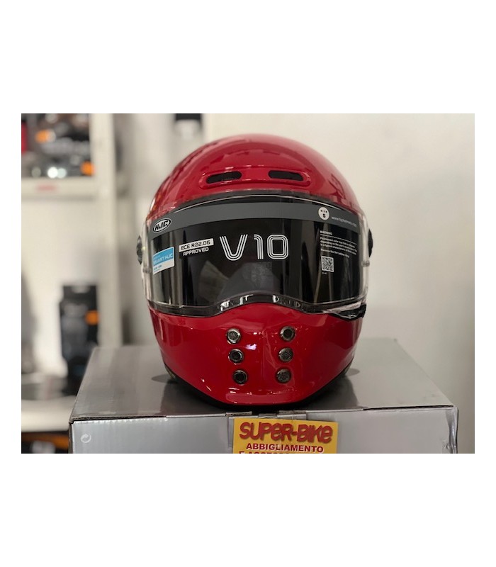 Helm HJC V10 rot