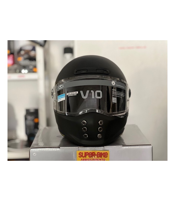 Helm HJC V10 schwarz matt