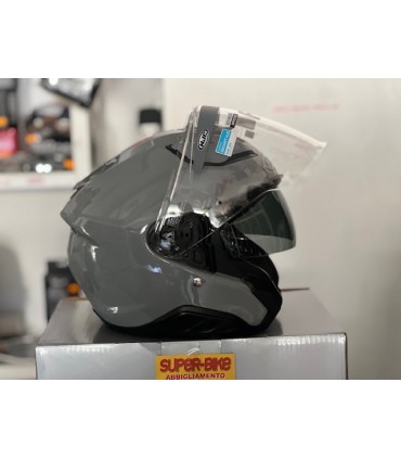 Helm jet Hjc F31 grau nardo