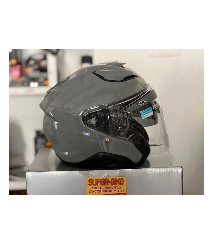 Casco jet fibra Hjc F31 grigio nardo
