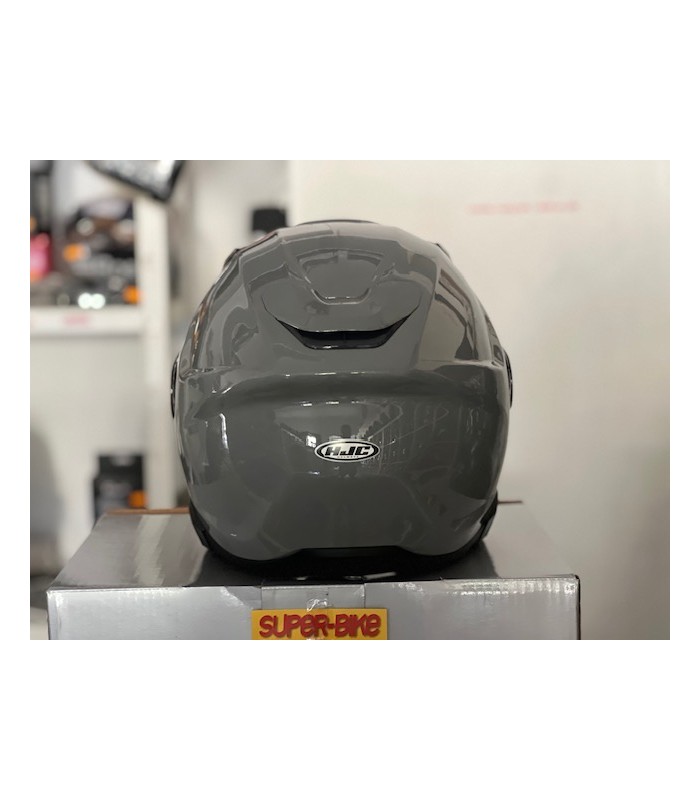 Casco jet fibra Hjc F31 grigio nardo