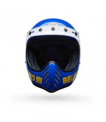 Casque Bell Moto 3 Classic bleu