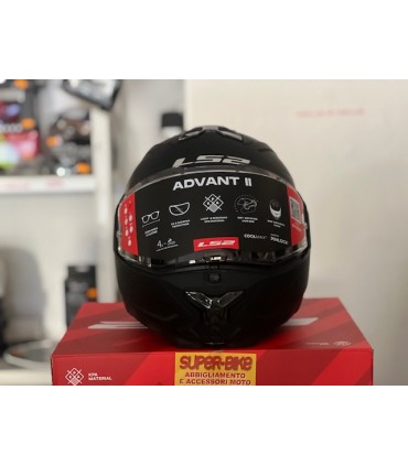 Helm LS2 FF910 Advant 2 Solid schwarz matt