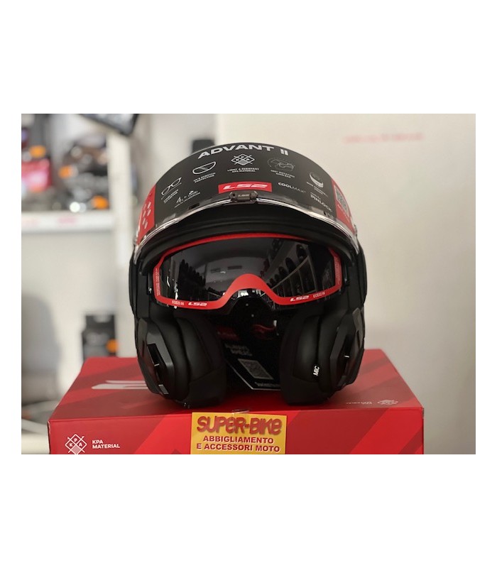 LS2 FF910 Advant 2 Solid black matt helmet