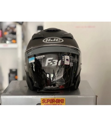 Helm jet Hjc F31 titanium matt