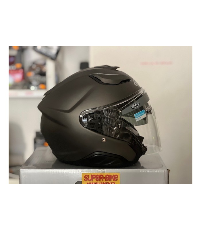 Casque jet Hjc F31 titan matt