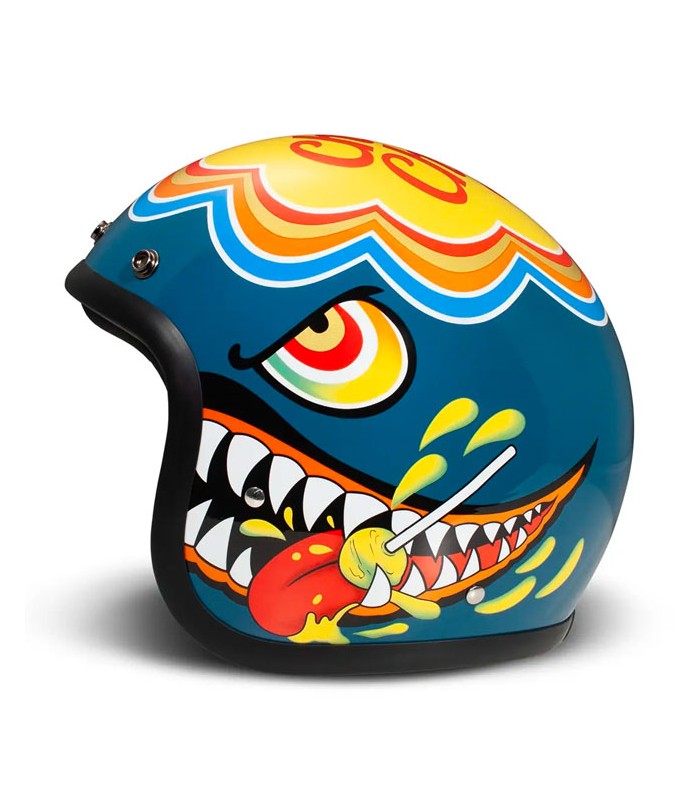 Casque DMD jet Retro Lollipop