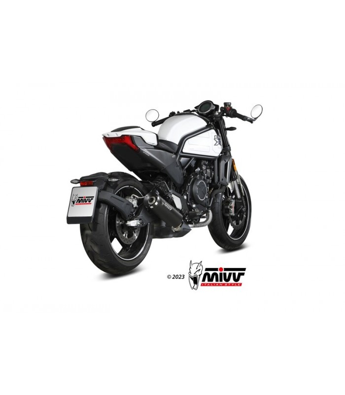 Slip-on Mivv HR-1CF Moto 700 CL-X (2023-24)