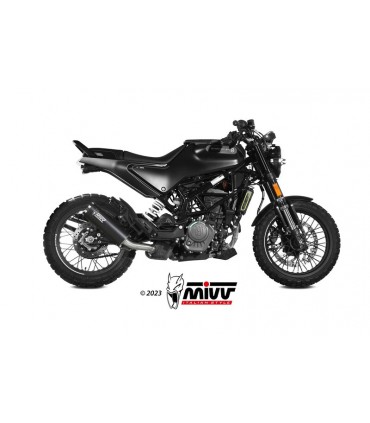 Echappement Mivv slip-on Husqvarna Svartpilen 125 (2021-23)
