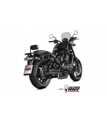 Echappement slip-on Mivv HR-1 Honda CMX 1100 Rebel (2022-24)