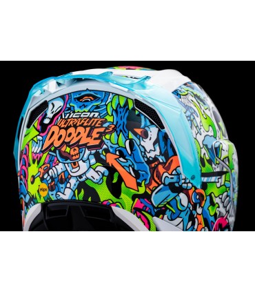 Icon Ultraflite Doodle 3 Mips® helmet