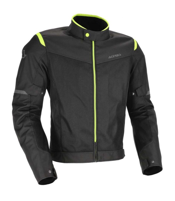 Sommer jacke Acerbis Ramsey vented 2.0 schwarz gelb