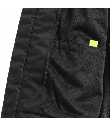 Sommer jacke Acerbis Ramsey vented 2.0 schwarz gelb