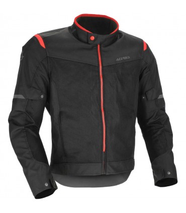 Sommer jacke Acerbis Ramsey vented 2.0 schwarz rot