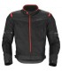 Sommer jacke Acerbis Ramsey vented 2.0 schwarz rot
