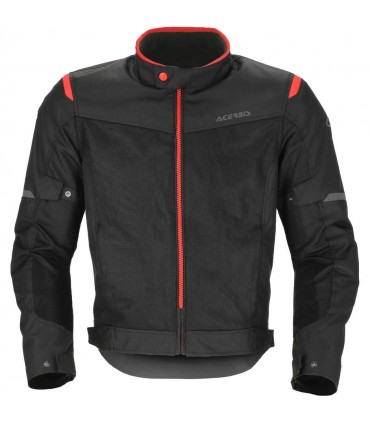 Sommer jacke Acerbis Ramsey vented 2.0 schwarz rot