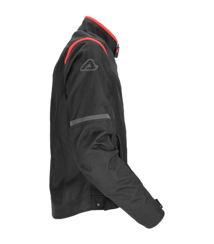 Giacca estiva Acerbis Ramsey vented 2.0 nero rosso