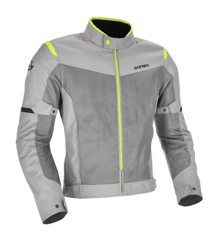 Giacca estiva Acerbis Ramsey vented 2.0 grigio giallo