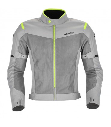 Acerbis Ramsey vented 2.0 summer jacket grey yellow