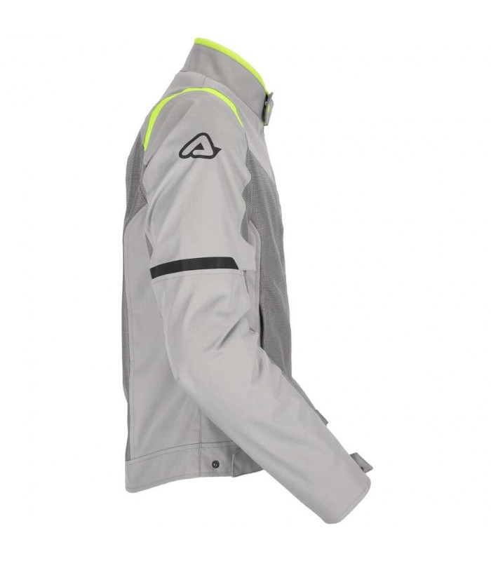 Giacca estiva Acerbis Ramsey vented 2.0 grigio giallo