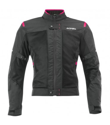Veste été femme Acerbis Ramsey vented 2.0 noir pink