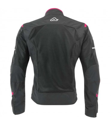 Veste été femme Acerbis Ramsey vented 2.0 noir pink