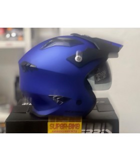 Casco Jet Acerbis Aria 22.06 metallic blu