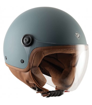 Helm Jet Tucano Urbano EL Jettin petrol matt
