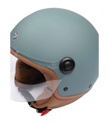 Helm Jet Tucano Urbano EL Jettin petrol matt