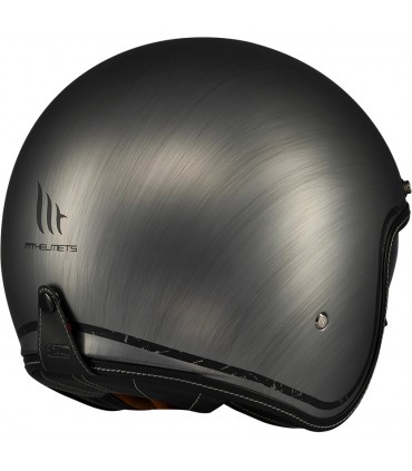 Mt Helmets Le Mans 2 SV S SCRATCHED CHROME A2 matt