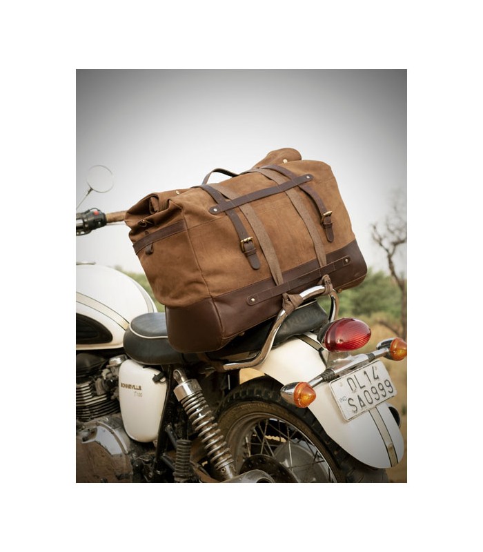 Trip Machine Outlaw Rogue duffle bag. 70 litri tabacco