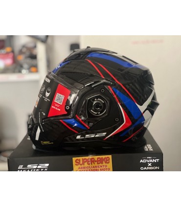 Casco LS2 FF901 Advant X Future 2 carbon blu